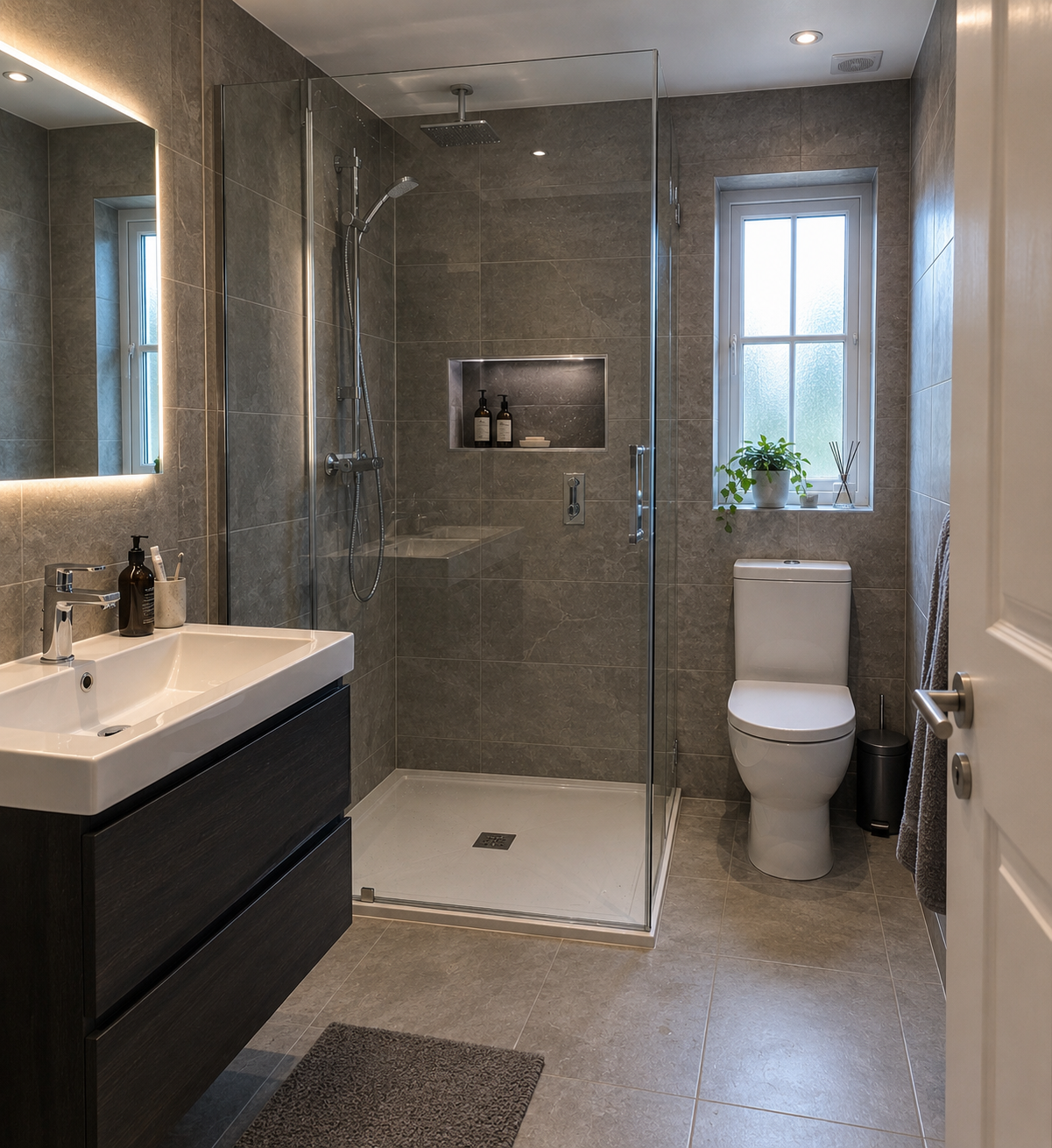 Bathroom renovation project